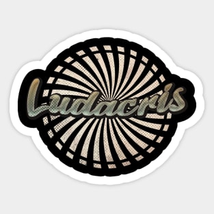 Ludacris vintage - Art drawing   - music lover Sticker